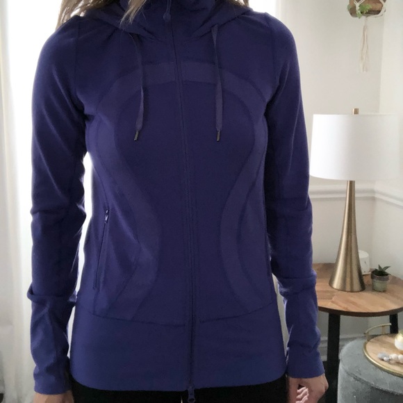 Lululemon hooded zip up - Picture 2 of 6